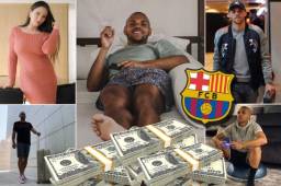 El delantero del Barcelona es dueño de una importante empresa en Estados Unidos que le genera muchísimo dinero. También comparte otros negocios con su bella esposa.