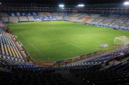 Así lució el estadio Hidalgo.