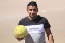 Roy Hernandéz sueña con volver a tener otra oportunidad en el fútbol profesional luego de paso por Motagua y Liga de Ascenso. Foto: Ronal Aceituno.