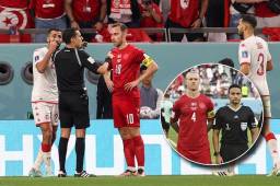 Dinamarca y Túnez sellaron el primero partido sin goles en la Copa del Mundo que se juega en Qatar.