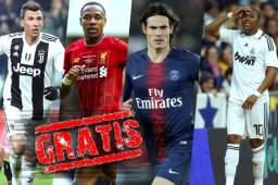 Muchos futbolistas están libres y buscan nuevo equipo. Conocé los 20 grandes jugadores que llegarían a coste cero.