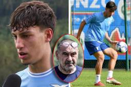Valerio Marinacci asiste con la Lazio y da detalles de la dirección de Maurizio Sarri en la pretemporada