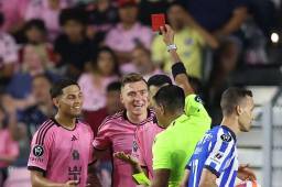 David Ruiz sufre expulsión infantil y así complicó al Inter de Miami en la derrota ante Monterrey por la semis de la Concachampions