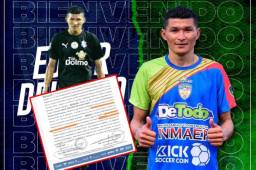 El futbolista Edder Delgado reclama a Honduras Progreso que a pese al fallo del TNAF, aún no cancelan su deuda