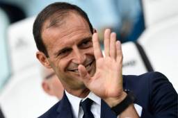 Massimiliano Allegri, afirmó que Paulo Dybala y el brasileño del PSG Neymar pueden ser 'los mejores jugadores del mundo' en un futuro. Foto AFP