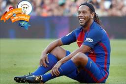 El brasileño Ronaldinho llegará al país mañana al mediodía a Tegucigalpa y luego brindará una conferencia de prensa.
