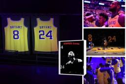 Doloroso adiós a Kobe Bryant. Los Lakers jugaron anoche y le hicieron un homenaje espectacular a su leyenda en el Staples Center. Imágenes desgarradoras.