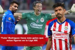 El portero de las Chivas de Guadalajara anotó en el triunfo sobre Veracruz y registró un tanto en la tabla de goleadores. El guardameta supera a estas reconocidas figuras del presente campeonato en México.