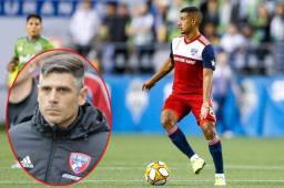 Bryan Acosta fue titular y disputó todo el partido que empataron 2-2 contra Columbus Crew en la MLS.