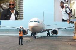 Los panameños arribaron este sábado a su país tras la participación en su primer mundial y los jugadores fueron ovacionados. Fotos cortesía