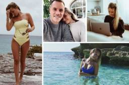 La hermosa rubia es la esposa del portero y figura del Barcelona. Vivieron cinco años de noviazgo y decidieron casarse al año pasado. Sus nuevas fotos son espectaculares.