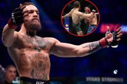 Conor McGregor regresó al octágono de la UFC y lo hizo venciendo a Donald Cerrone en menos de un minuto.