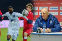 Jerry Bengtson jugó con mascarilla ante Bielorrusia y a Fabián Coito le preguntaron por ello.