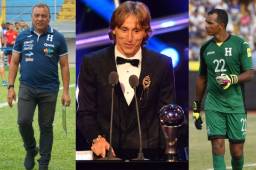 El técnico Carlos Tábora y el portero Donis Escober votaron por Honduras en premios The Best de FIFA.