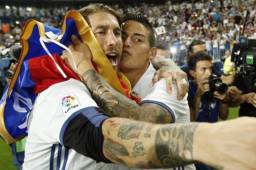 Sergio Ramos y James Rodríguez compartieron una gran amistad dentro del Real Madrid.