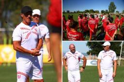 Ya inició la nueva etapa de Pedro Troglio como entrenador. Este jueves fue el primer día de la pretemporada del equipo Instituto de Córdoba de Argentina. Fotos: @InstitutoACC
