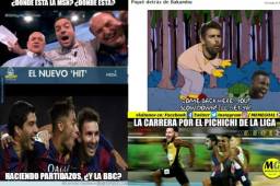 Los catalanes se llevaron los tres puntos en una gran actuación de la 'MSN'. Los tres atacantes marcaron en el Camp Nou y se destacan en los memes.