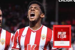 OFICIAL: Choco Lozano deja de ser jugador del Almería y este es el futuro del atacante hondureño