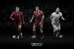La FIFA ha dado a conocer a los tres finalistas para el premio The Best. Cristiano Ronaldo, Lewandowski y Messi.