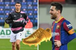 Cristiano Ronaldo supera a Messi por dos goles en la tabla de la Bota de Oro.