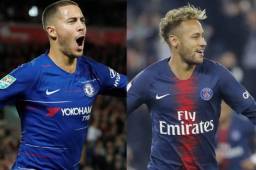 Hazard y Neymar han estados vinculados al club blanco desde hacer varias temporadas.