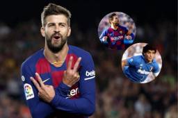 Gerard Piqué elogió a Messi y Maradona, destacando a la 'Pulga' como el mejor de todos.