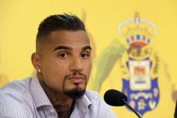 Kevin-Prince Boateng admite que 'es feliz' en Gran Canaria.