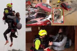 España entera se ha estremecido por una tormenta que ha dejado a la ciudad de Valencia muy afectada. Se ha llevado vidas y propiedades de mucha gente que no encuentra consuelo. FOTOS: diario Marca.