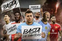 Los jugadores piensan en irse a huelga y la UEFA dejó ir palazo.