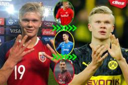 Se cumple exactamente un año de le paliza que Noruega le propinó a Honduras en el Mundial de Polonia sub-20. Aquel día el mundo conoció a Erling Braut Haaland, el atacante marcó nueve goles. Aquí te contamos que ha pasado con el goleador después de 365 días.