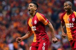 Radamel Falcao está lesionado y se perderá lo que resta de temporada con el Galatasaray.