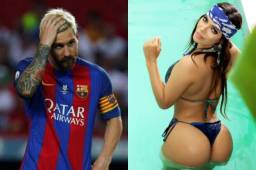 Suzy Cortés no oculta su gusto por el jugador del Barcelona, Lionel Messi.
