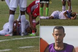 Olimpia perdió tres jugadores por lesión en la victoria 3-0 frente al Vida la tarde del domingo.