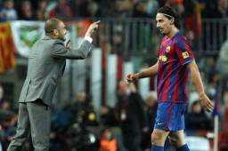 Ibrahimovic reveló que su relación con Pep Guardiola en el Barcelona no fue la mejor.