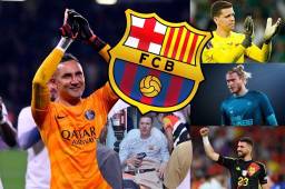 Barcelona ya fue autorizado por la Liga Española y pueden fichar otro portero si desean ante la dura lesión que sufrió Ter Stegen. Estas son las opciones.