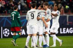 El Bayern Múnich necesitó emplearse a fondo para vencer 2-1 al Lokomotiv.