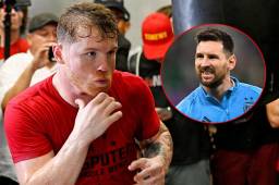 Canelo Álvarez y el golpe que le daría a Messi si se lo encuentra: ‘‘Me vale madres, no espero que se disculpe’’