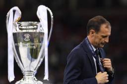 Allegri ha dirigido dos finales de Champions League y las dos las ha perdido.