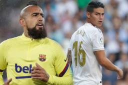 Vidal espera que James Rodríguez pueda tomar la mejor decisión sobre su futuro.