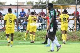 Real España sigue en buen momento y logró su cuarto triunfo al hilo. Foto: José Anibal.