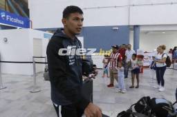 La Selección de Honduras regresó este jueves al país tras la eliminación en los Juegos Panamericanos.