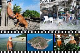 David Glasheen nos demuestra que no es necesario vivir con lujos en grandes mansiones y posiblemente es una de las personas que poca preocupación tiene al contagio de COVID-19 ya que desde hace muchos años empezó a vivir en una isla totalmente desierta.