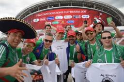 Aficionados de México en Rusia continúan con su grito homofóbico hacia el arquero rival.