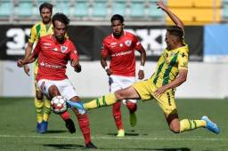 Tondela empató 0-0 con Santa Clara. Jonathan Rubio fue el único hondureño que vio acción. Rubilio Castillo se quedó en el banquillo.