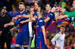 Piqué pidió al Barcelona realizar el pasillo para Iniesta.