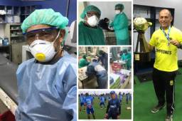 Tiene 15 años de trabajar para Real España, pero hoy la lucha del doctor Gilberto Reyes es por ganar la batalla más importante: contra el coronavirus Covid-19. Su trinchera es el Hospital Mario Catarino Rivas y desde allí nos cuenta lo que vive y si es posible que Liga Nacional se reanude en mayo.