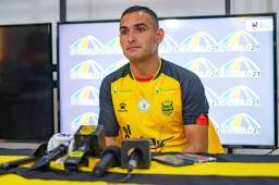 Omar Rosas es uno de los delanteros referentes actualmente en el Real España.