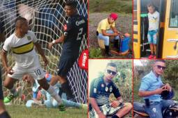 Óscar Rosales a sus 19 años ya debutó en Liga Nacional en su paso por el Juticalpa FC.