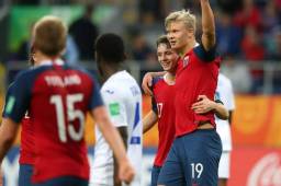 Pese a los 12 goles anotados a Honduras, Noruega fue eliminado en la fase de grupos y con sus 9 goles, Haaland fue el máximo artillero del Mundial.