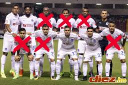 Este fue el plantel que ganó la Liga Concacaf y por ahora confirmados solo están cuatro jugadores, aunque podrían ser cinco por Costly renovará contrato.